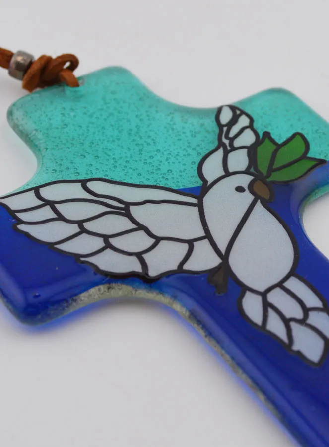Communion Glass Cross (pic 4)