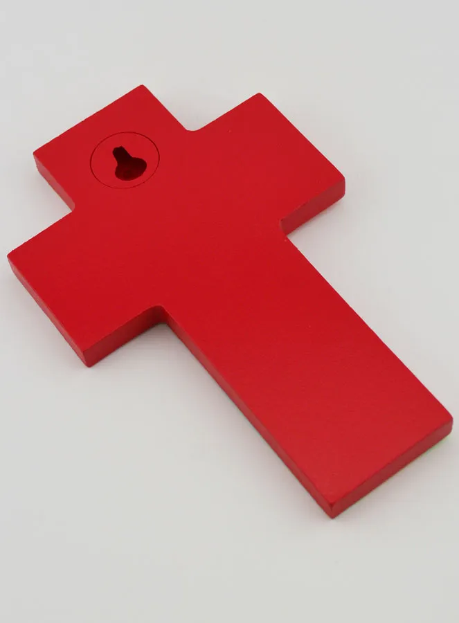 Pink Communion Cross - Girl (pic 4)