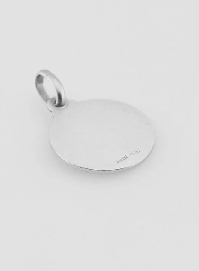 Virgin Mary with Veil 925 Silver Medal (pic 4)