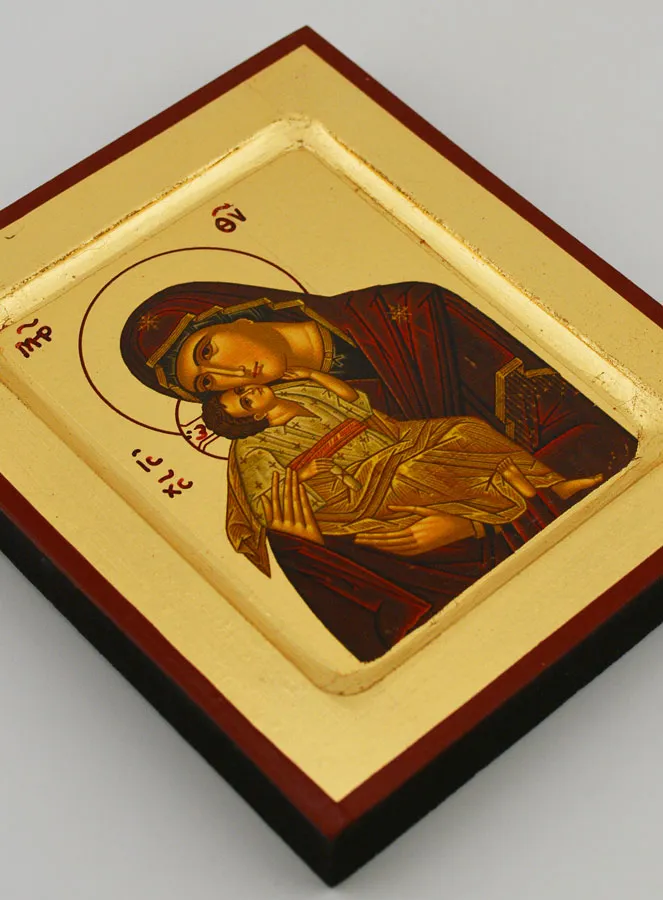 Our Lady of Comfort Icon on Gold Leaf (pic 3)