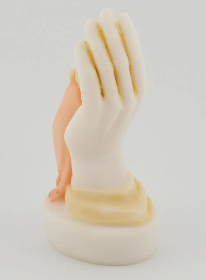 Protective Hand of God Statue - Handpainted - Girl (pic 4)