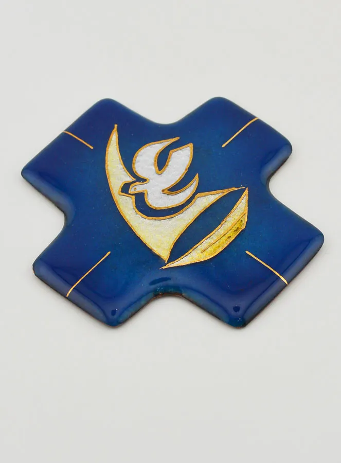 Holy Spirit Enamels Cross - Luxury (pic 3)