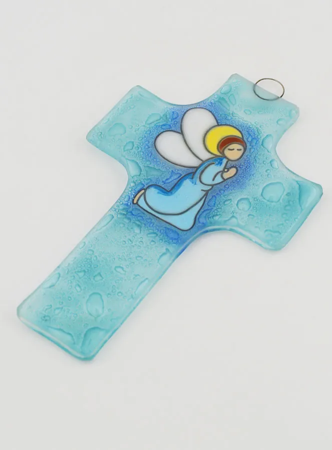 Protective Angel Glass Cross (pic 4)