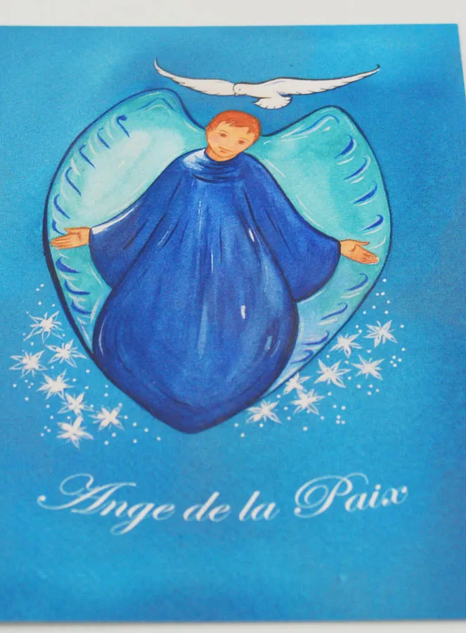 Baptism Prayer Card - Angel of Peace (pic 2)