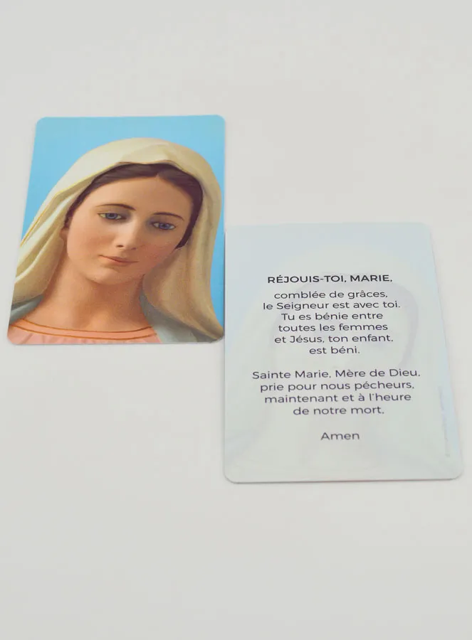 Prayer Card - Rejoice, Mary Filled with Grace (pic 3)