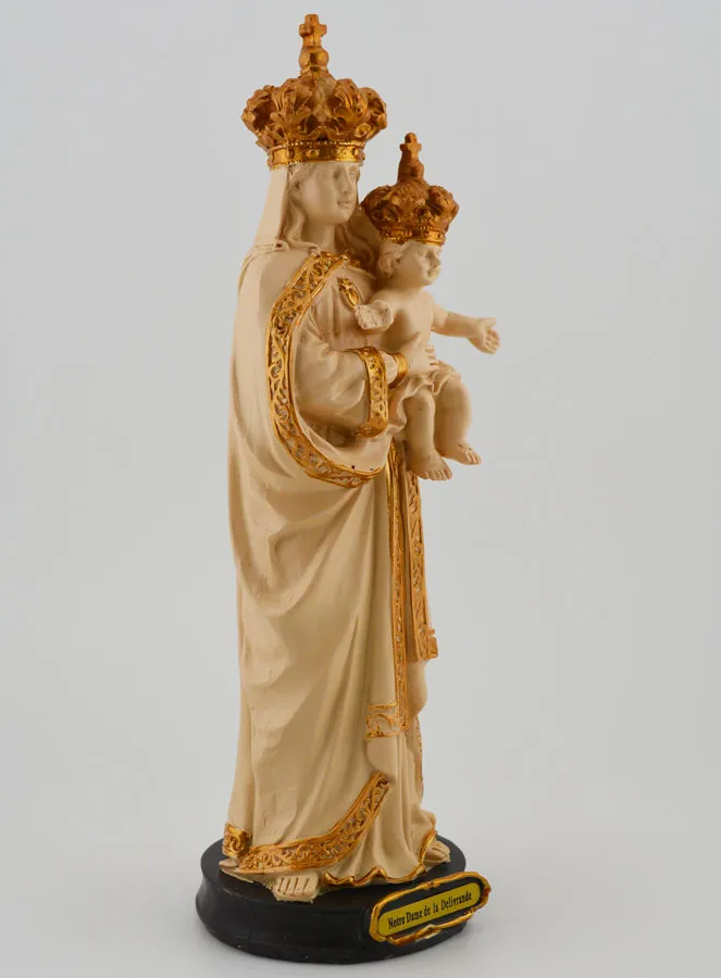 Statue of Our Lady of Délivrande - 20 cm (pic 3)