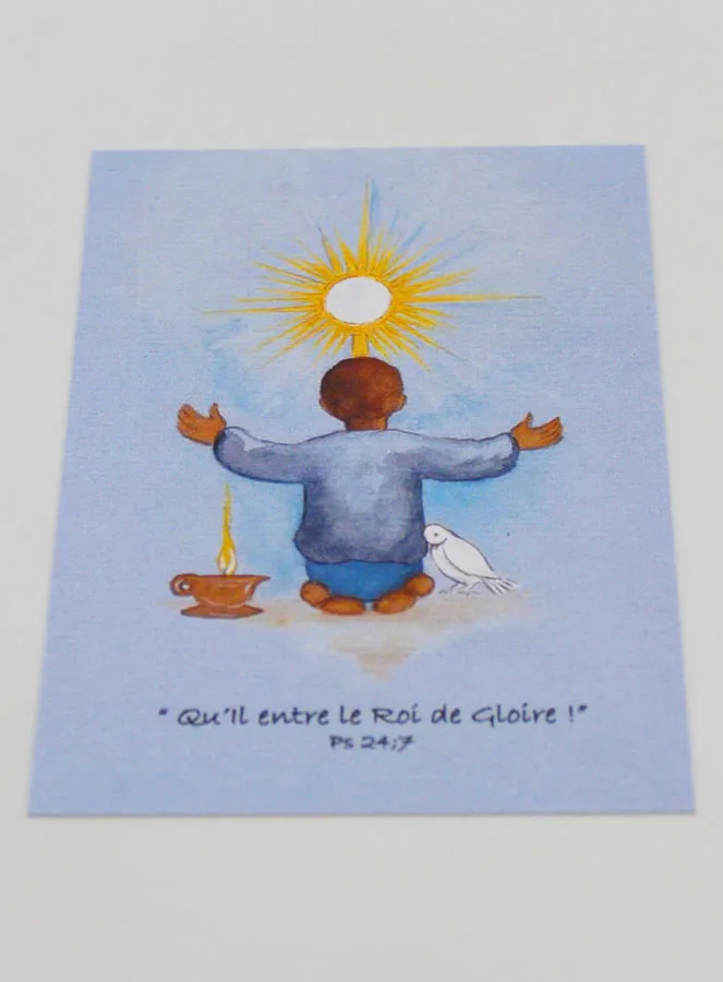 Baptism Prayer Card - The King of Glory (pic 2)