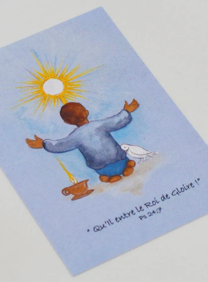 Baptism Prayer Card - The King of Glory (pic 3)