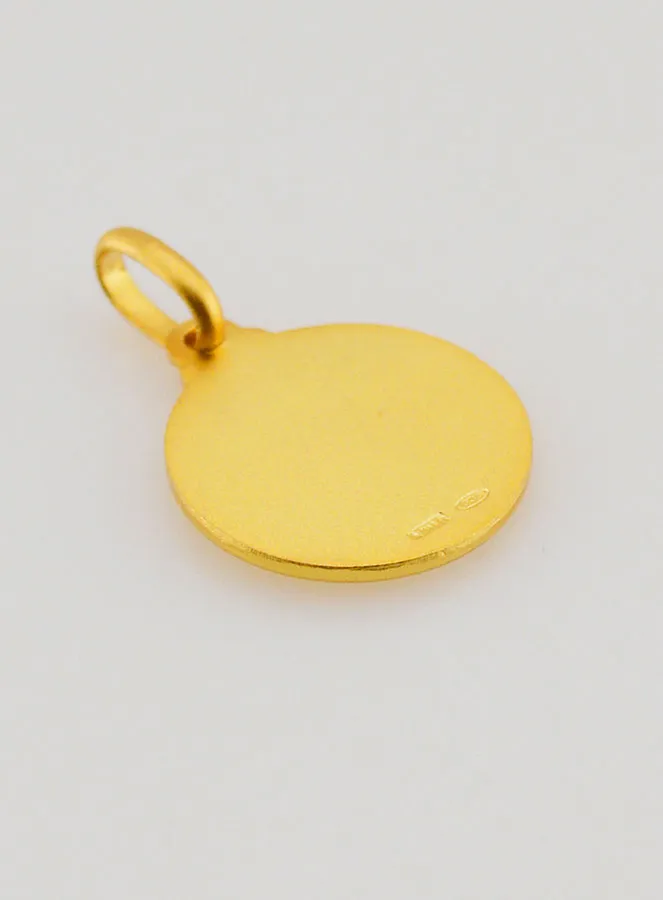 Holy Spirit Dove Gold Plated Baptism Medal (pic 4)