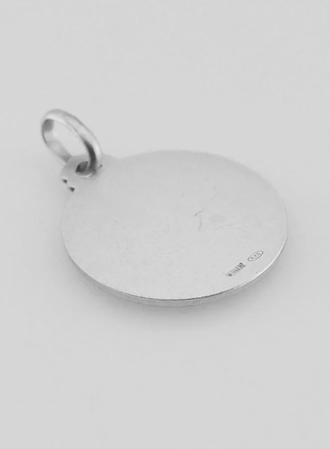 Saint Joseph Solid Silver Baptism Medal (pic 4)
