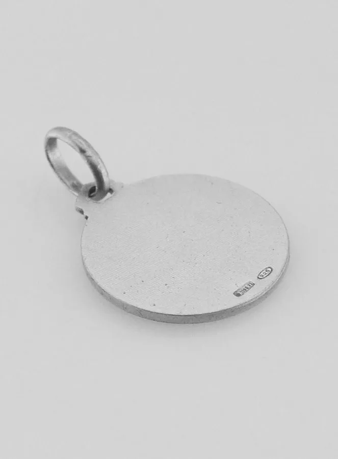 Guardian Angel 925 Solid Silver Baptism Medal (pic 4)
