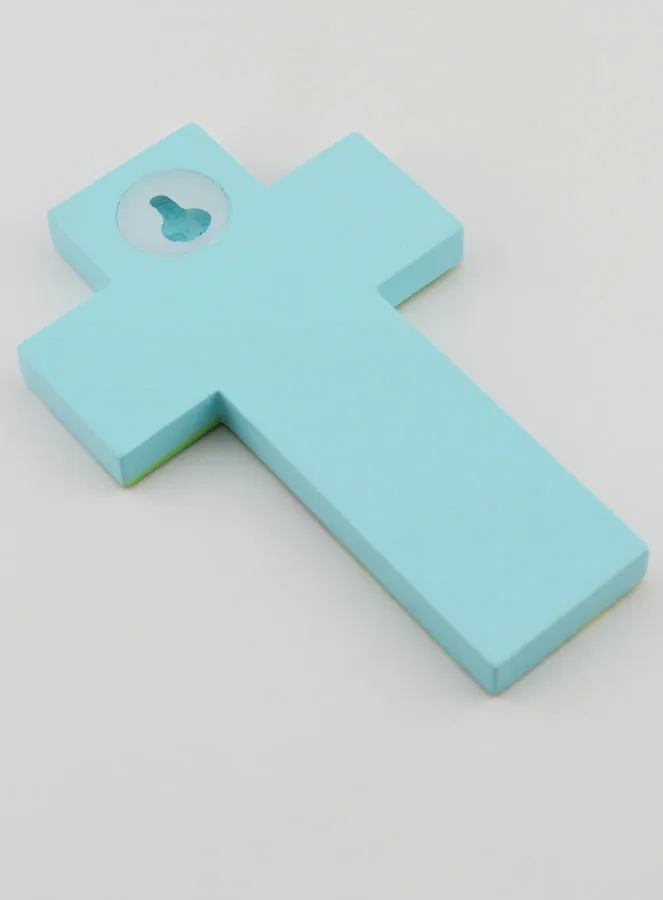 Noah's Ark Wood Cross - Baptism Gift (pic 4)
