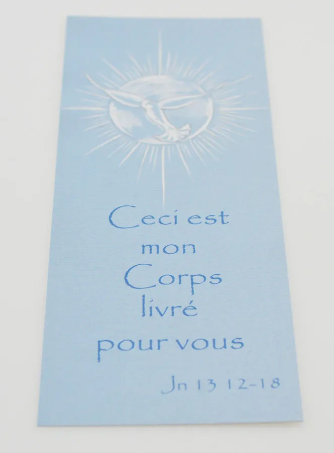 Prayer Bookmark - My First Communion (pic 2)