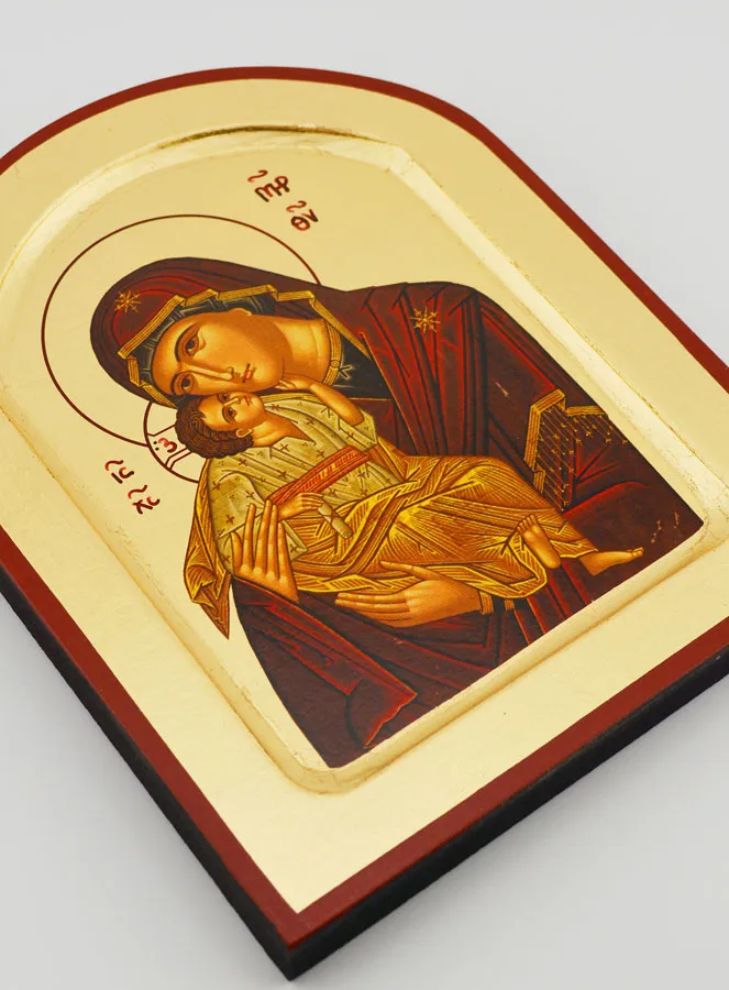 Our Lady of Consolation Icon - 17 cm (pic 3)