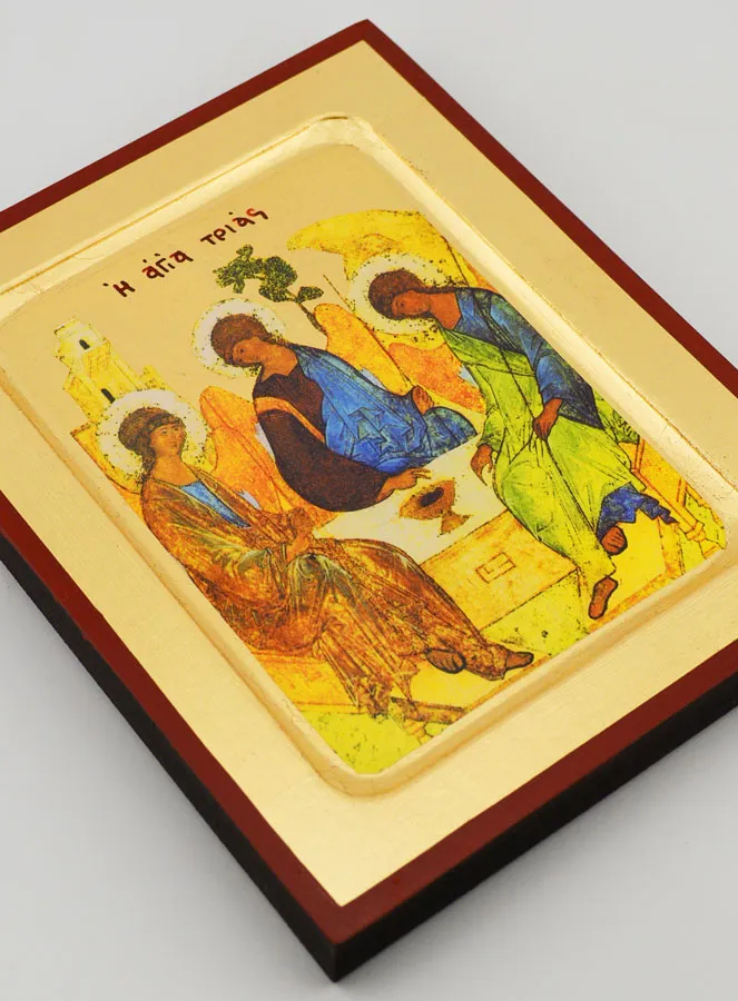 Holy Trinity of Rublev Byzantine Icon (pic 3)
