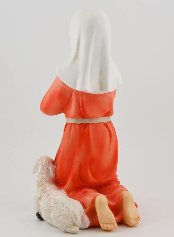 Saint Bernadette in Prayer Statue - 18 cm (pic 4)