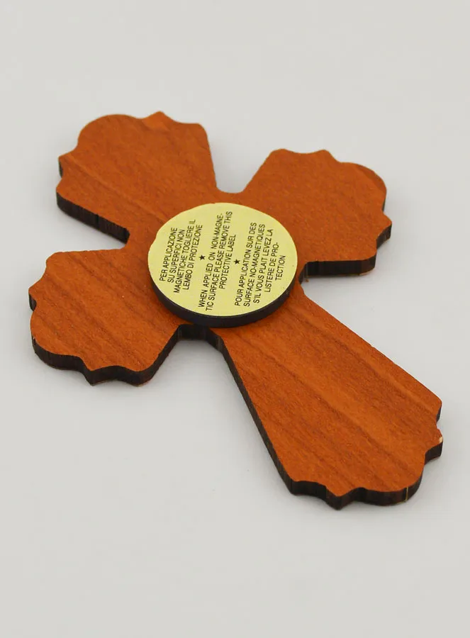 Our Lady of Lourdes Cross Magnet (pic 4)