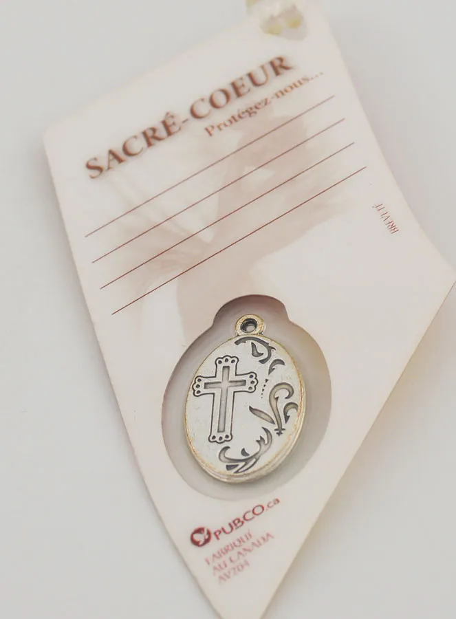 Rear-View Mirror Car Plate - Sacred Heart of Jesus (pic 4)