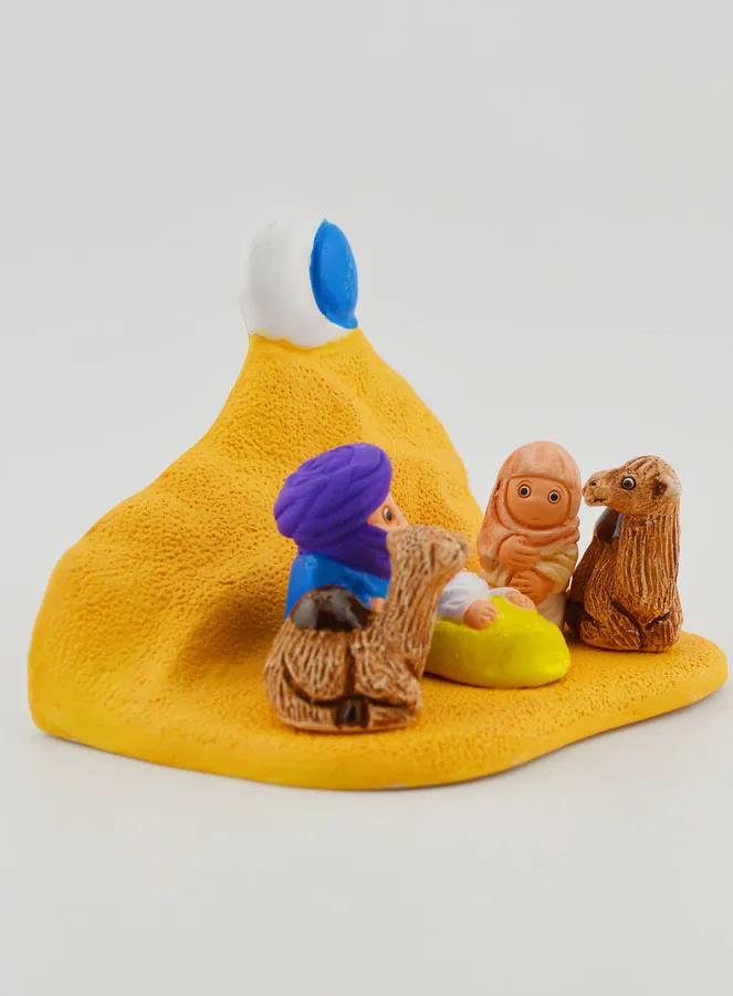 Nativity Scene Around the World - Tuareg Nativity Set (pic 4)