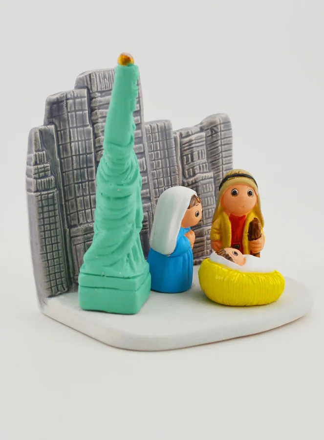 Nativity Scene Around the World - New York Nativity Set (pic 4)