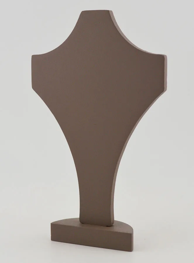 Modern Ceramic & Wood Crucifix (pic 4)