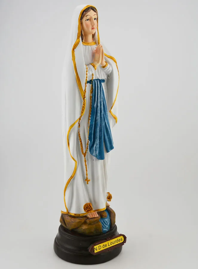 Our Lady of Lourdes Statue - 30 cm (pic 3)
