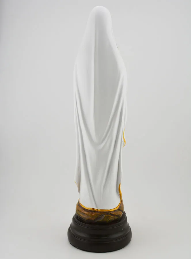 Our Lady of Lourdes Statue - 30 cm (pic 4)