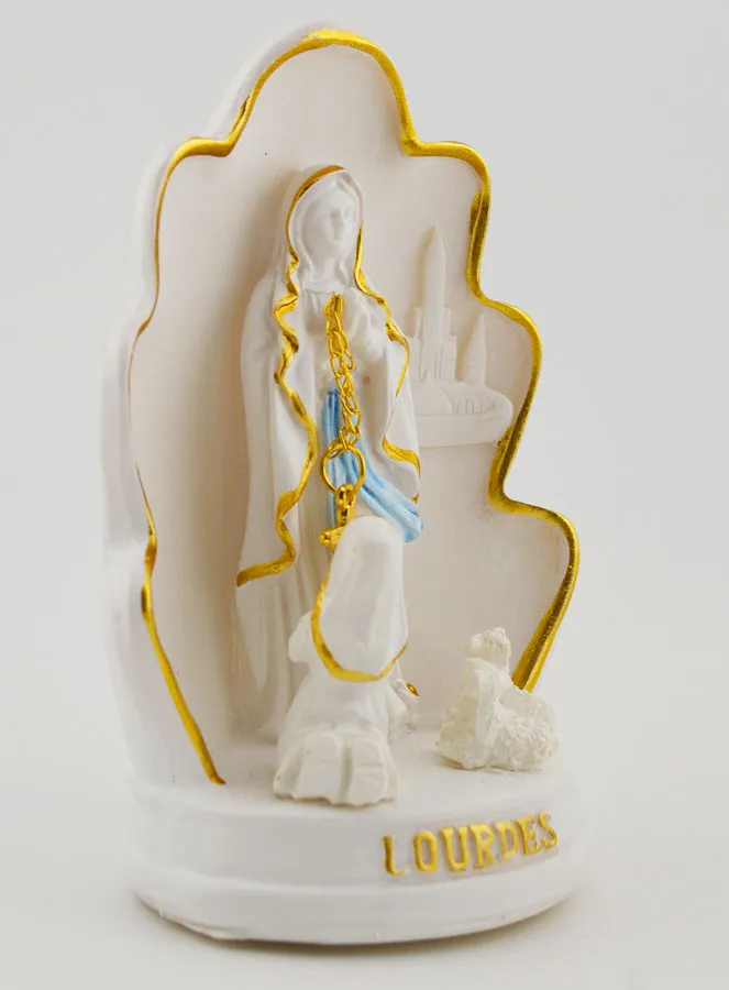Memory Cave of Lourdes Statue - 10 cm (pic 3)
