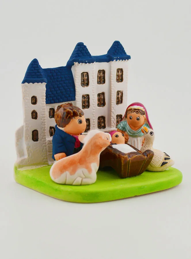 Nativity Scene Around the World - Béarn Region Nativity Set (pic 4)