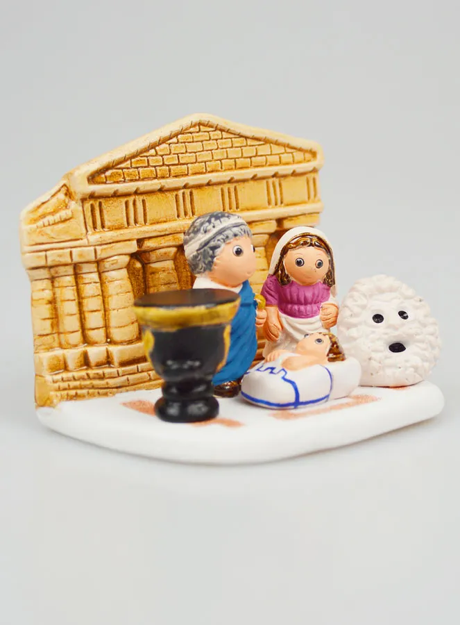 Nativity Scene Around the World - Greece Nativity Set (pic 4)