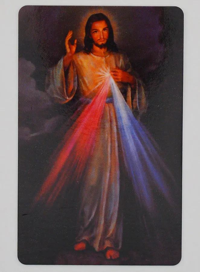 Set of 10 Prayer Cards to Jesus the Compassionate (pic 3)