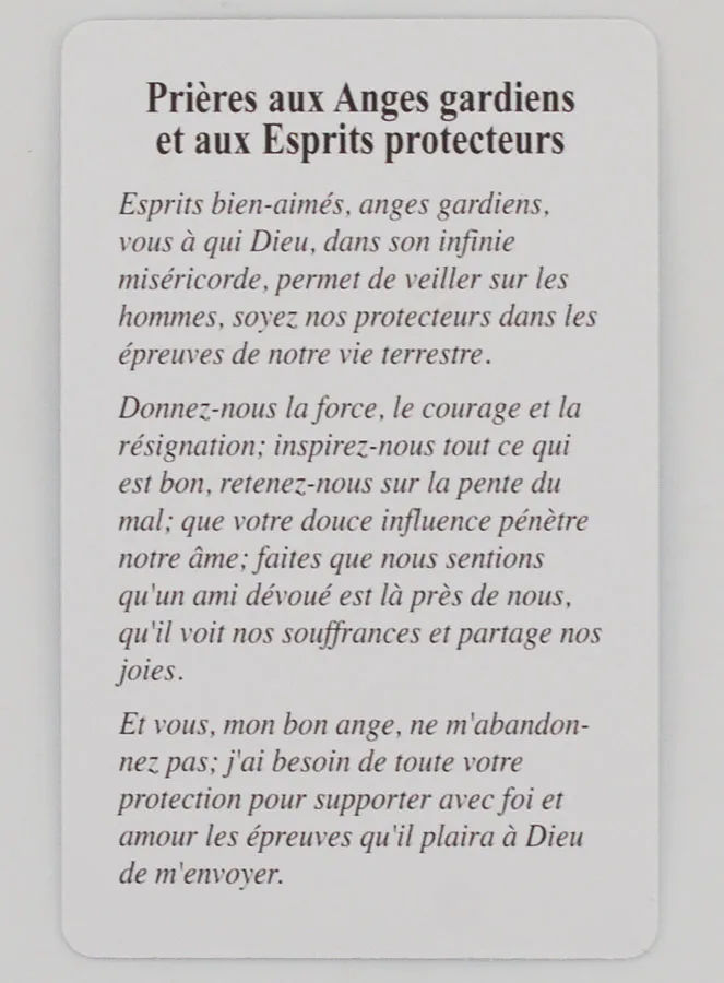 Set of 10 Prayer Cards to our Holy Protectors (pic 4)