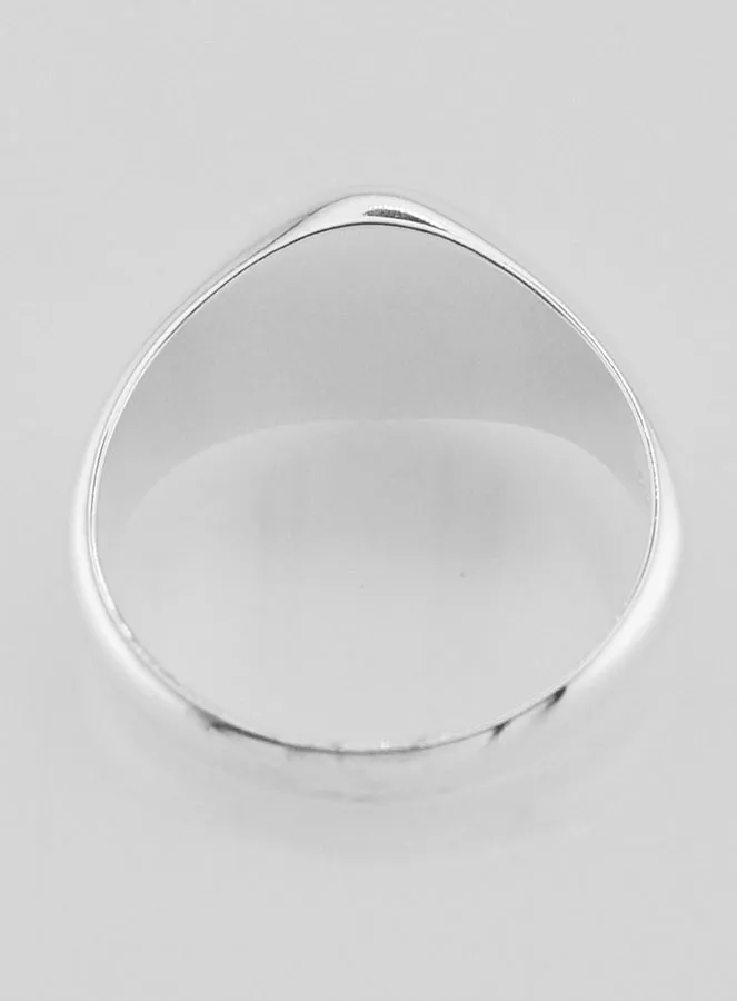 Sterling Silver Christ's Cross Chevalier Ring - Size 60 (pic 4)
