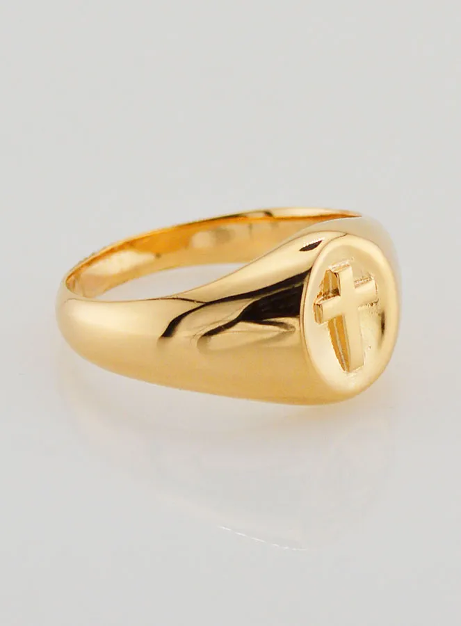 Christ's Cross Chevalier Ring - Size 60 (pic 3)