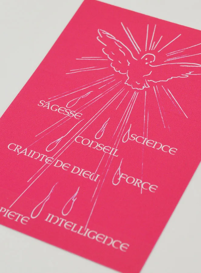 Girl Confirmation Card - 7 Gifts of the Holy Spirit (pic 4)