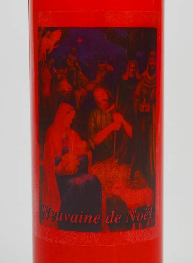 Red Sanctuary Candle - Christmas Candle (pic 3)