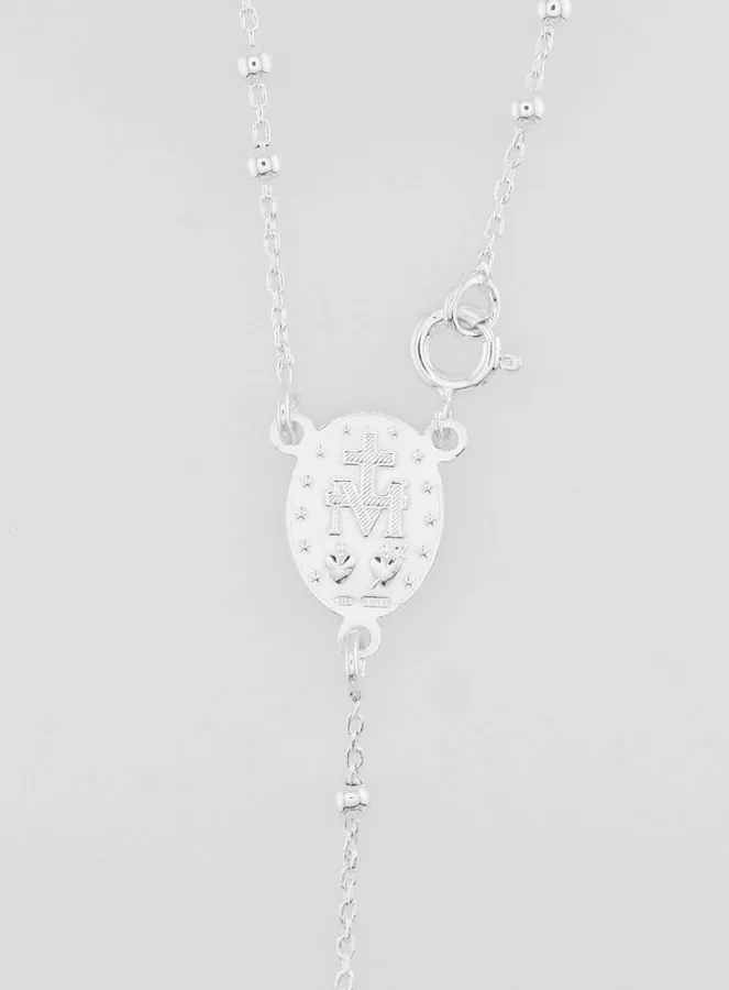925 Solid Silver Luxury Rosary (pic 4)