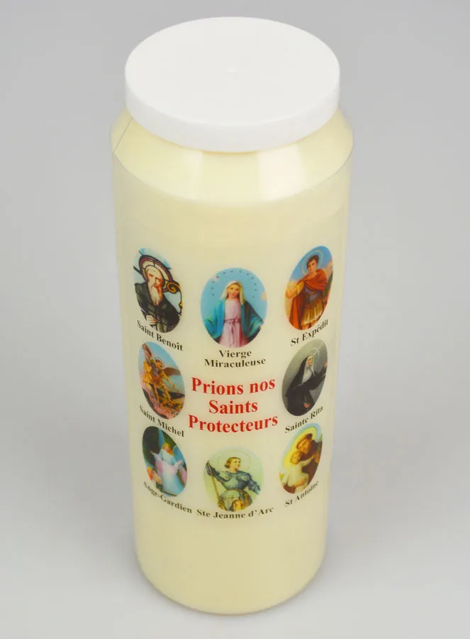 Protection Sanctuary Candle - Vegetal Wax - 9 Days (pic 2)