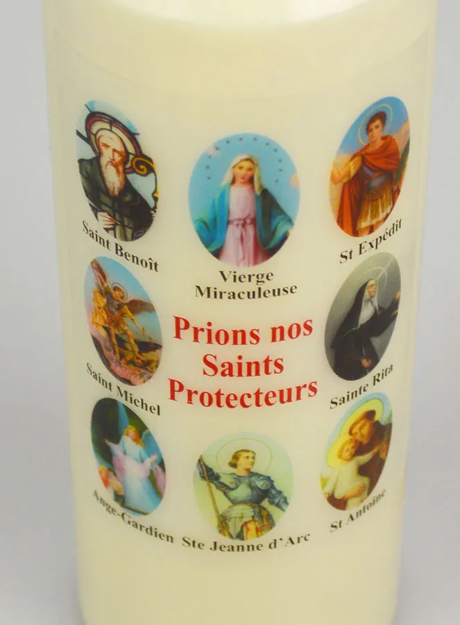 Protection Sanctuary Candle - Vegetal Wax - 9 Days (pic 4)