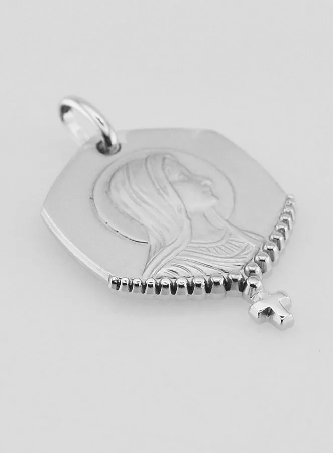 Sterling Silver Medal Holy Virgin Mary (pic 3)