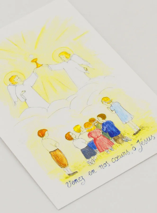Communion Card - Come into our Hearts, O Jesus (pic 3)