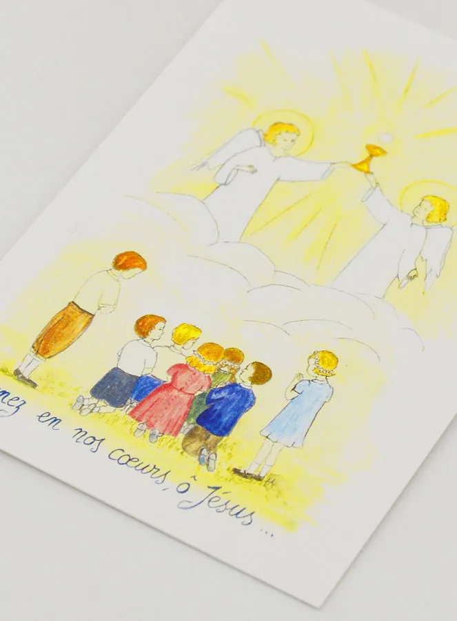 Communion Card - Come into our Hearts, O Jesus (pic 4)