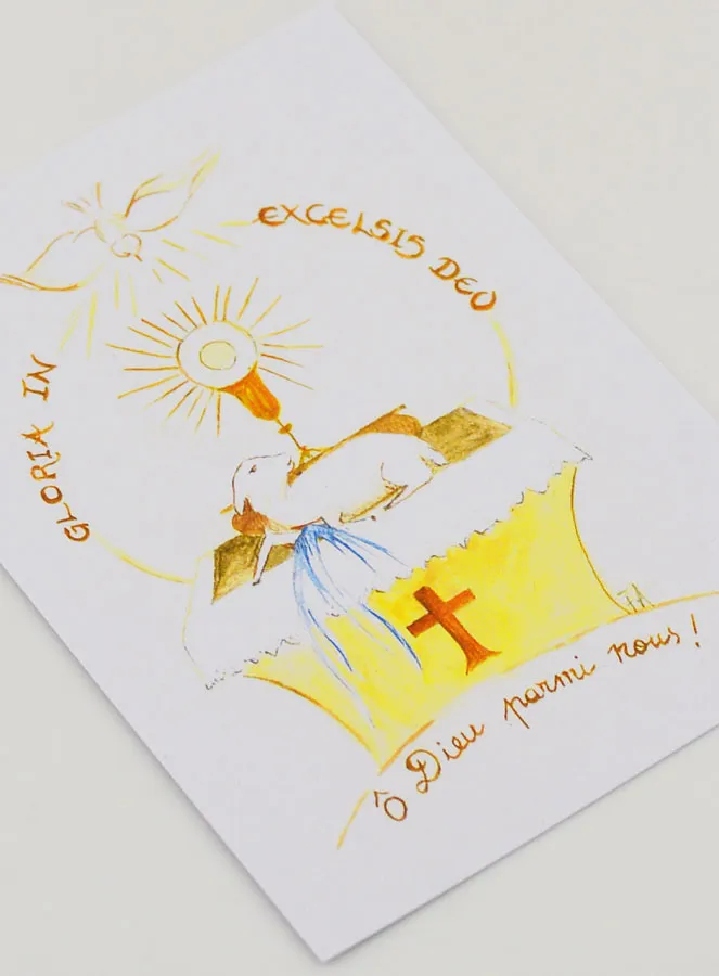 Communion Card - Glory to God in the Highest (pic 3)