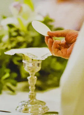 Communion Picture - Chalice & Bread of Life (pic 1)