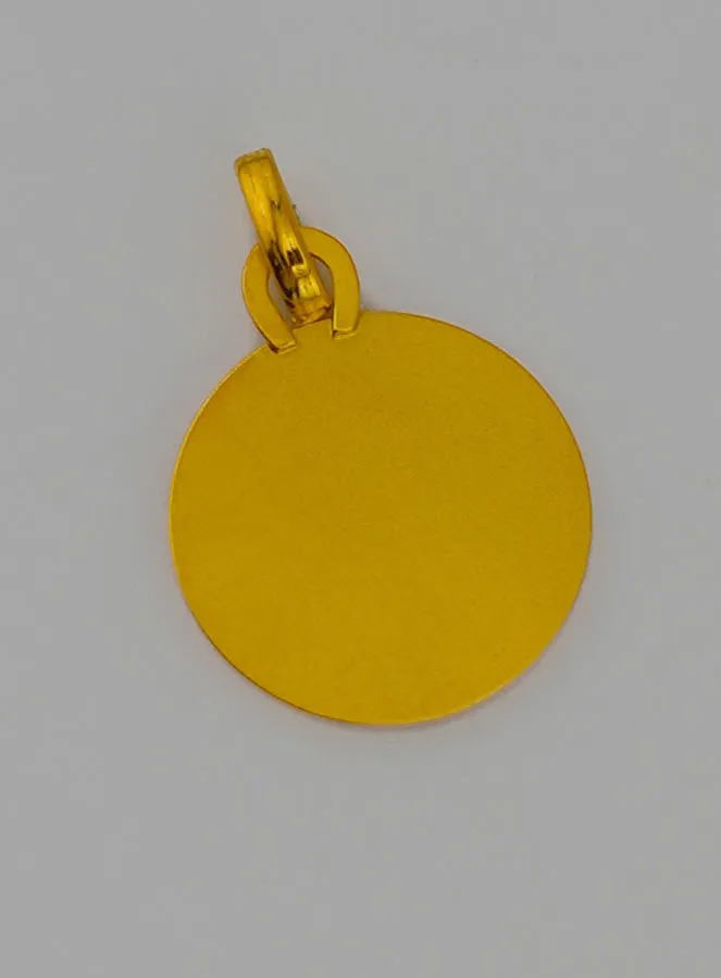 Angel Raphael 375 Gold Baptism Medal (pic 4)