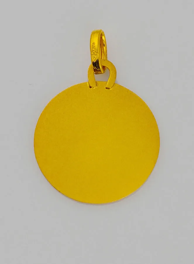 Saint Christopher Yellow Gold Medal (pic 4)