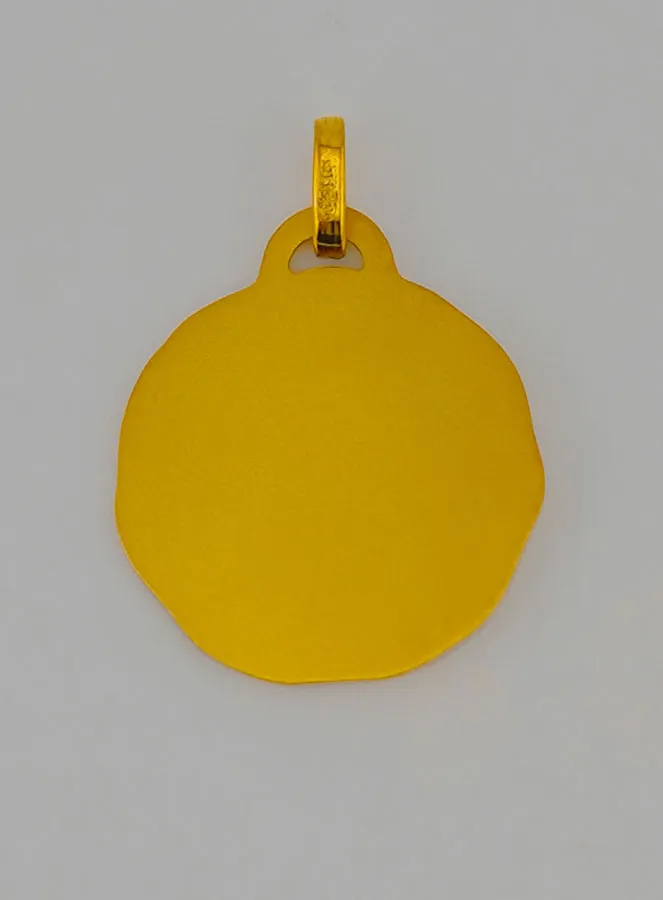 Saint Christopher Gold Baptism Medal (pic 4)