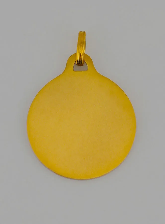 Protective Guardian Angel Gold Medal (pic 3)