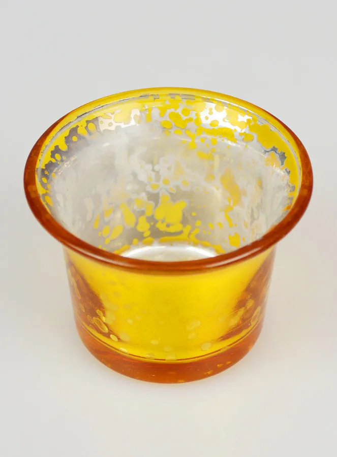 Batch of 3 Candle Holders - Glitter Look (pic 4)