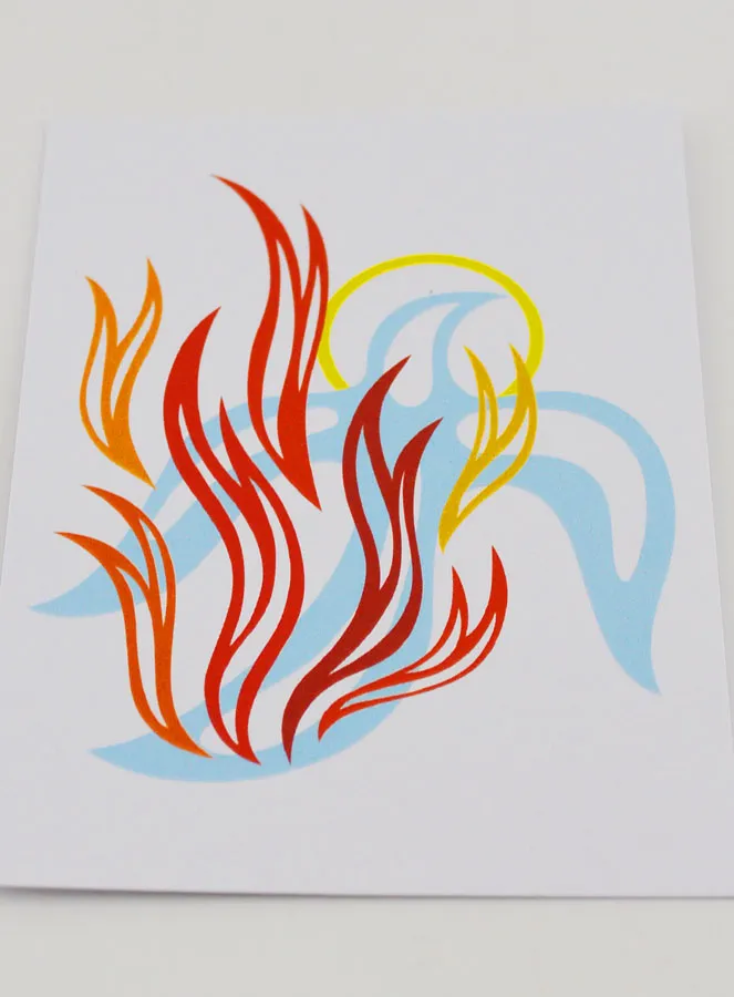 Confirmation Card - Dove Fire of the Holy Spirit (pic 2)